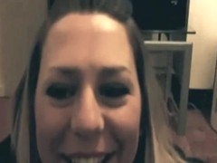 Golden-Haired Dilettante Giving A POV Oral-Job