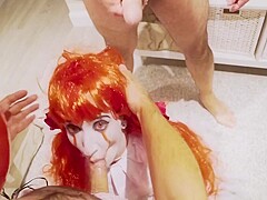 Dutch Clown Cumslut Halloween With Linda Lush