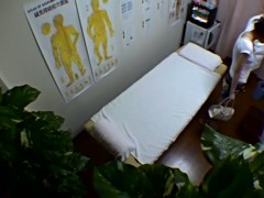 Slim bodied amateur hardly massaged on voyeur camera