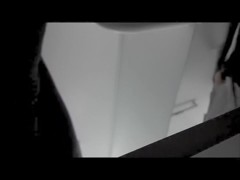 Pretty girlfriend changing panty in the changing room