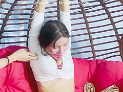 Chinese Girl Bondage And Vibrated