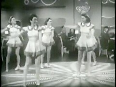 SEXY HOT RETRO BABES DANCE VIONTAGE BALLET