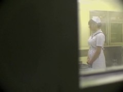 Curvy Japanese naughty nurse gets dicked and creampied