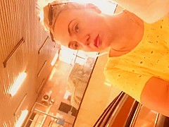 Moscow metro upskirt 10