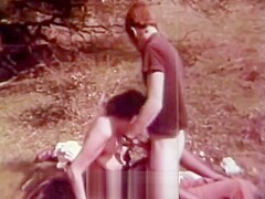 Anal Fucked Chick gets Cum in Mouth Outdoors