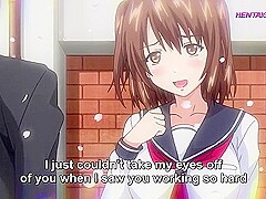 Uncensored uniform sex &ndash; blazer hentai beauty gets filled first time over & over
