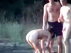 Swimming Nude