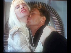 Cicciolina (ilona Staller) And Rocco Siffredi In Blonde Horny With A Hairy Pussy Is Enjoying To Have