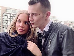 Horny Young Couple Enjoy Passionate Morning Sex