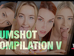 Cumshot Compilation V in Sitting Position - VRedging