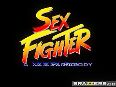 Brazzers - Hot And Mean - Christen Courtney and Rina Ellis -  Sex Fighter Chun Li vs. Cammy (XXX Par