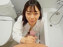 I sit in front with my tits out, give a hand job, give a blowjob, and cum on my tongue.