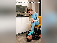 Teaser 20 And Fansly: Ygfoot - Worship Sniff Lick Trampling Boot Shoes