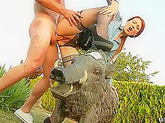 Cum On Her Short Skirt