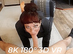 Throbbing Cum In Mouth And Swallow Blowjob 8k