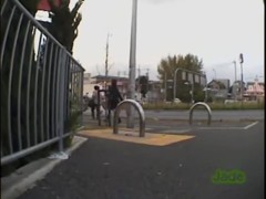 Thong voyeur movie with a kinky broad who loves cunt humping