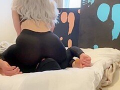 Facesitting Smother Black Leggings