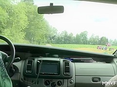 Ass fucking German Milf lake side