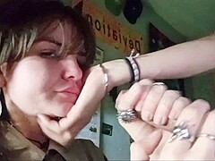 ma copine addict a la gorge profonde baveuse