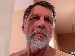 Ugly German Anorexic Mature Wife Get Asshole Fucked Before Swallow Piss
