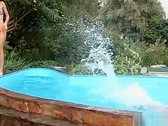 Bikini Blonde In Nipple Slip