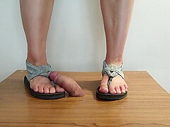 Shoejob Footjob