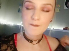 long tongue cutie showing off