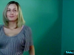 Blonde Slutty Receptionist Sucks And Fucks For A Promotion At Her Job