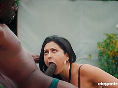 Mariska X In Outdoor Bbc Creampie For Mariska