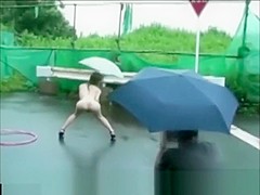 young japan naked public outside by oopscams