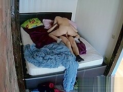 Peter fucks Sasha from behind, then she gives him a blowjob, and screams