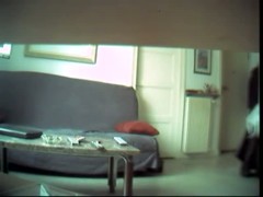 Cute chubby bitch is being fucked from behind and filmed