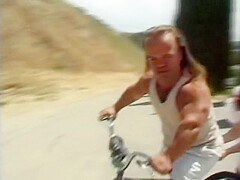 Sexy redhead midget blows and rides her bf's cock