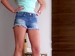 Sexy hot Bella crushing crawdads under very sexy red high heels. WOW!!!!!