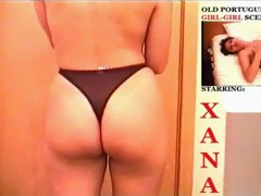 Vintage Girl-Girl Scene With Xana.