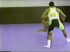 Tori wrestling in a Thong Swimsuit vs. a Man (Pre-WWF)