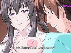 The Neighbor's Cheating Wife can't Control Herself, I can't Resist her Temptation - Hentai Anime