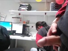 My big dick flashing, just hard for my COWORKER