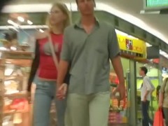 Candid street booty compilation with chicks in tight jeans