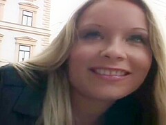 Blonde porn video featuring Renato and Jessica Moore
