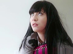 Sweet Horny Charlotte Sartre Sucking A Huge Cock
