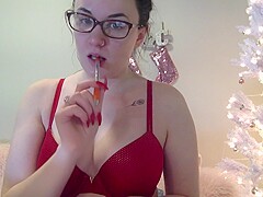 Nerdy Girl Sneezing In Your Face