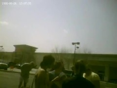 Windy day, double panties!