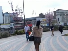 Black Lady In Short Shirt