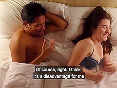 She Is Surprised! Stepuncle Carlos Walks Around the House Naked