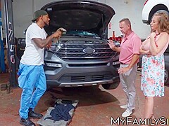 Kat Marie, Peter Fitzwell And Dickdealer Don - Slutty Wife Cheats Her Husband With Bbc Car Mechanic