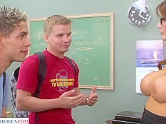 Professor Fucks Two Cocks At The Same Time [fullhd 1080p] - Joslyn James