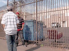 Hung guy gets his cock sucked by his friend and returns the favor