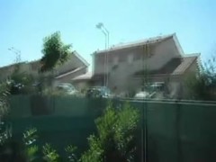 Blonde wife sucking my dick in pool