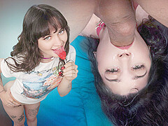 Stepdad Crush Remi Raw Is A Cock Addict, And Face Fucking Her Only Cure!